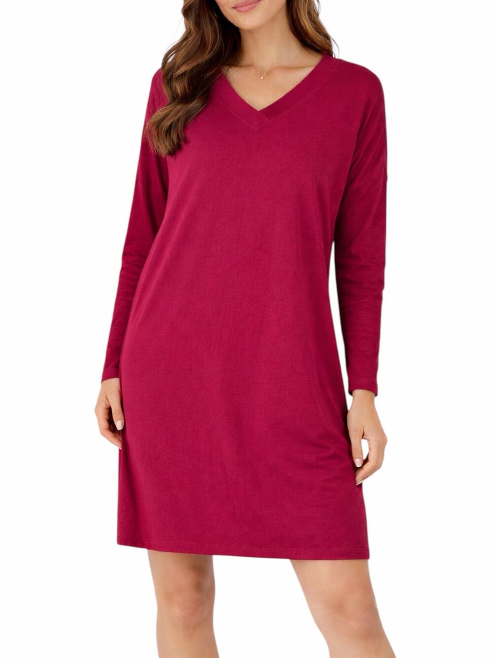 eileen fisher viscose jersey dress | Dresses | Eileen Fisher Knee Length Pockets Red Size Xs Ebay